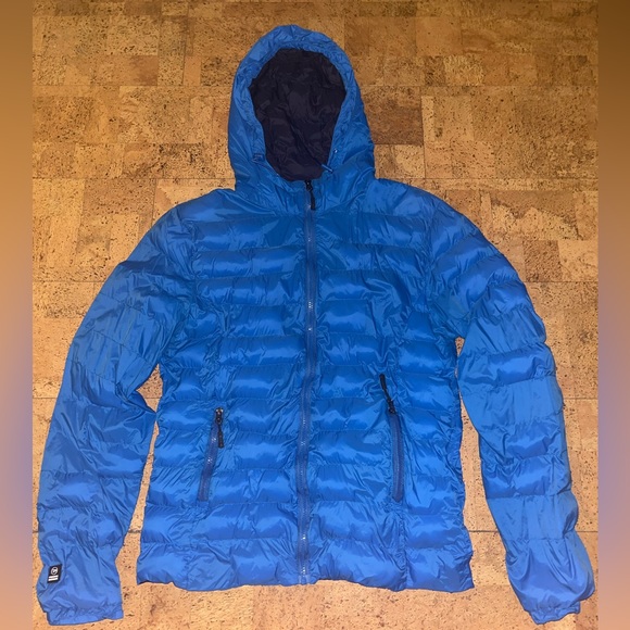 Blue Puffer Jacket - Picture 2 of 5